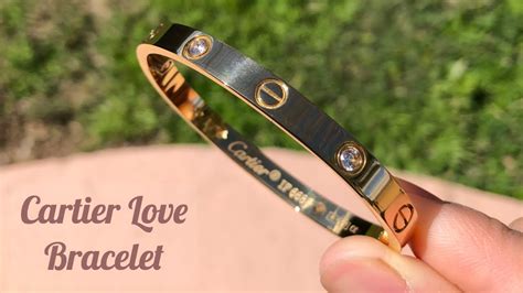 replica cartier love bracelets real gold|cartier love bracelet duplicate.